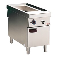 Bain-Marie | Gaz | Support Ouvert "Traversant Central" 3kW | 1x GN 2/3 + 1x GN 1/2 (h)150 mm
