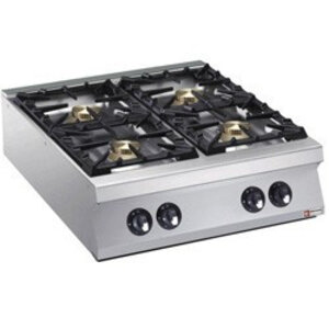 Diamond Cuisinière | Gaz | de Table | 4 Feux | 10kw | 800x900x(h)250mm Diamond Cuisinière | Gaz | de Table | 4 Feux | 10kw | 800x900x(h)250mm