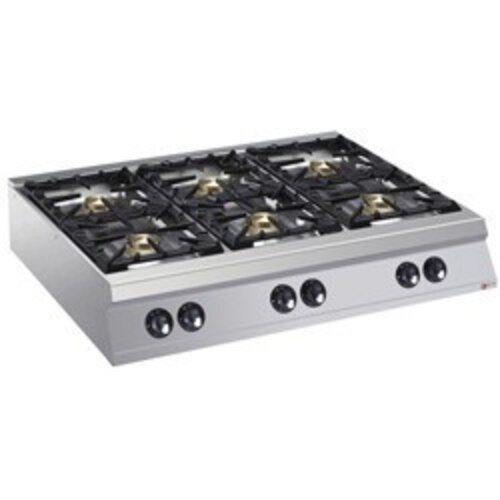 Diamond Cuisinière | Gaz | de Table | 6 Feux | 10kw | 1200x900x(h)250mm Diamond Cuisinière | Gaz | de Table | 6 Feux | 10kw | 1200x900x(h)250mm