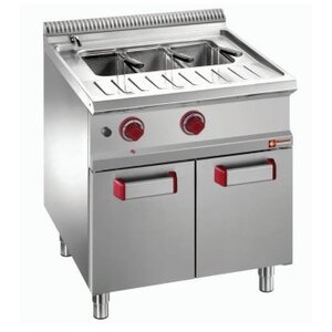 Diamond Cuiseur à Pâtes | Gaz | 40 Litres | Cuve GN 1/1 | sur Meuble Fermé | INOX | 700x700(730)x850/920(h)mm Diamond Cuiseur à Pâtes | Gaz | 40 Litres | Cuve GN 1/1 | sur Meuble Fermé | INOX | 700x700(730)x850/920(h)mm