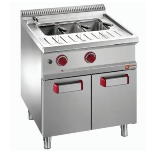Diamond Cuiseur à Pâtes | Gaz | 40 Litres | Cuve GN 1/1 | sur Meuble Fermé | INOX | 700x700(730)x850/920(h)mm Diamond Cuiseur à Pâtes | Gaz | 40 Litres | Cuve GN 1/1 | sur Meuble Fermé | INOX | 700x700(730)x850/920(h)mm