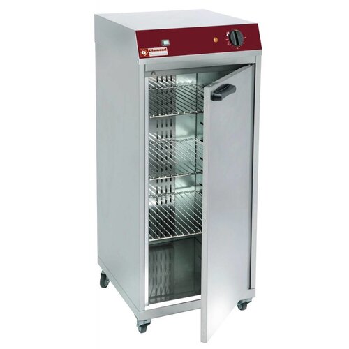 Diamond Armoire Chauffe-Assiettes | 60 Assiettes | 30/130 degrees | 425x460x(H)925 mm