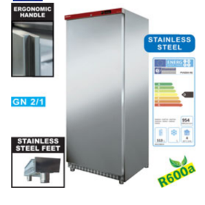 Diamond Armoire Réfrigéré Ventilée | Gastronorme 2/1 | 600L | 780x740xh1925mm