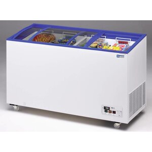 Diamond Congélateur à Glace | Vitre Coulissante | -15C° à -23C° | 392 Litres | 140x60x(h)73/89cm