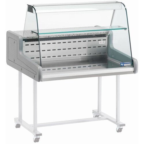 Diamond Comptoir Vitrine Réfrigérée | Température +4C° / +6C° | 2 Niveaux | 1000x930x(H)660mm Diamond Comptoir Vitrine Réfrigérée | Température +4C° / +6C° | 2 Niveaux | 1000x930x(H)660mm