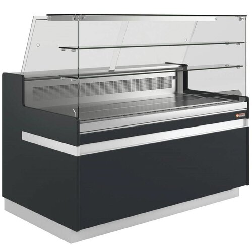 Diamond Comptoir Vitrine Réfrigérée | Metrika Line | Noir | 890x(h)1182mm | 6 largeurs Diamond Comptoir Vitrine Réfrigérée | Metrika Line | Noir | 890x(h)1182mm | 6 largeurs