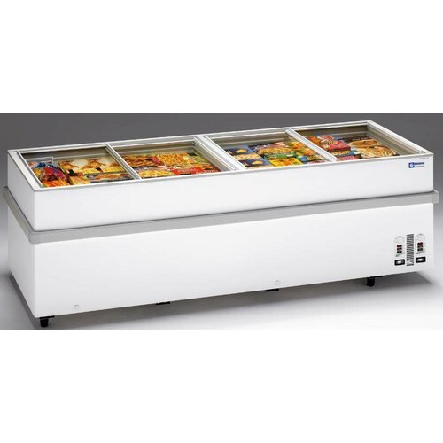 Diamond Congélateur à Libre Service | -15°/-23°C | Vitre Coulissante | Disponibles en 2 Tailles