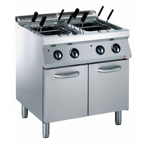 Diamond Cuiseur de Pates | INOX | Electrique | 2x 24,5 Litres | 400V/12kW | 800x700x850/920(h)mm Diamond Cuiseur de Pates | INOX | Electrique | 2x 24,5 Litres | 400V/12kW | 800x700x850/920(h)mm