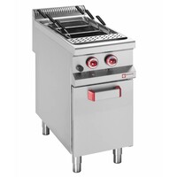 Cuiseur de Pates | 14 KW | GN1/1 | sur Meuble Fermé | Gaz | 40 Litres | 400x900x850/920(h)mm