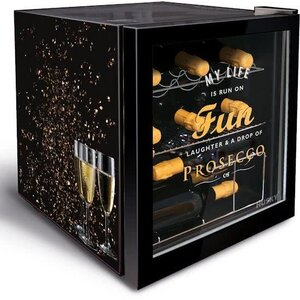 Husky Arrière-Bar | Noir "Prosecco" | 46L | 430x460x510(h)mm Husky Arrière-Bar | Noir "Prosecco" | 46L | 430x460x510(h)mm