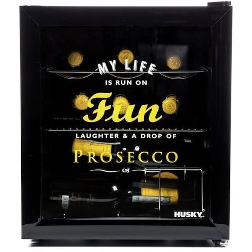 Husky Arrière-Bar | Noir "Prosecco" | 46L | 430x460x510(h)mm