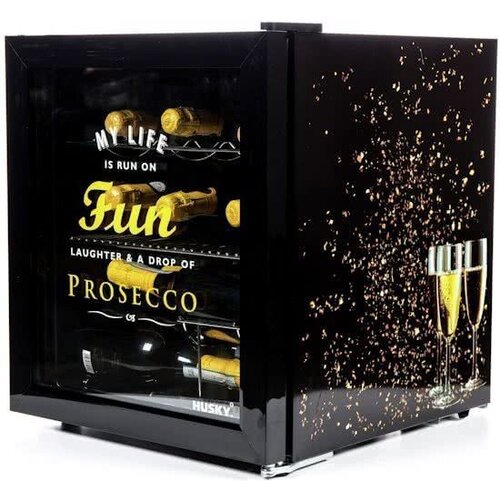 Husky Arrière-Bar | Noir "Prosecco" | 46L | 430x460x510(h)mm