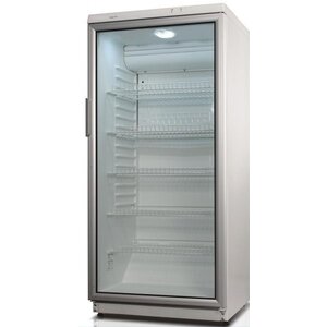 Exquisit Vitrine Réfrigérée | Aluminium | 275L | 600x600x1450(h)mm