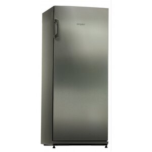 Exquisit Congélateur Inox A+ | 196L | 6 Compartiments | 600x620x1450(h)mm