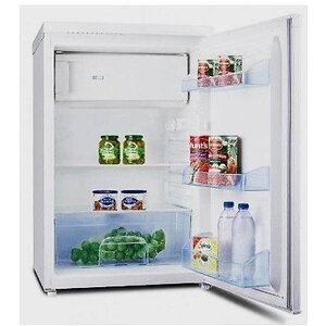 Exquisit Réfrigérateur Exquisit Blanc A+ | 104 Litres | avec Surgélateur 14L | 550x570x850(h)mm