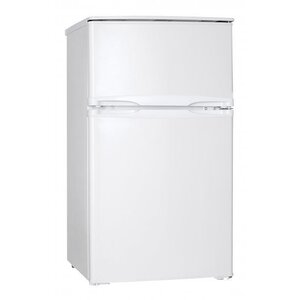 Exquisit Réfrigérateur Portes Doubles | Blanc | 60L / 25L | 520x480x850(h)mm