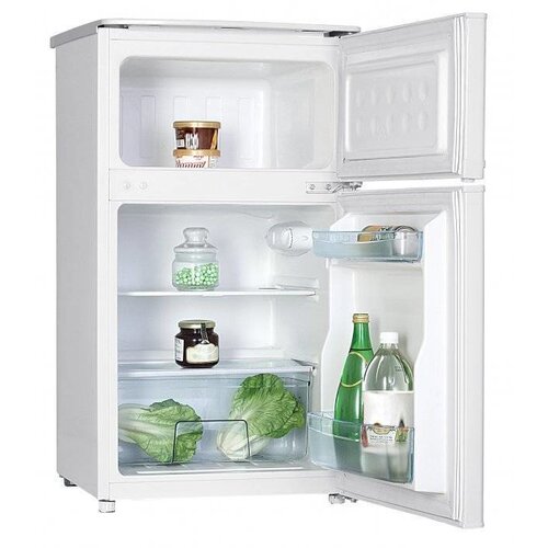 Exquisit Réfrigérateur Portes Doubles | Blanc | 60L / 25L | 520x480x850(h)mm