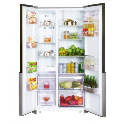 Exquisit Réfrigérateur/Congélateur Américain | Side by Side | 345L / 172L | 660x910x1770(h)mm