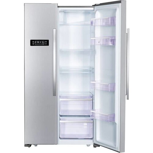 Exquisit Réfrigérateur/Congélateur Américain A++ | Side by Side | 345L / 172L | 900x650x1780(h)mm