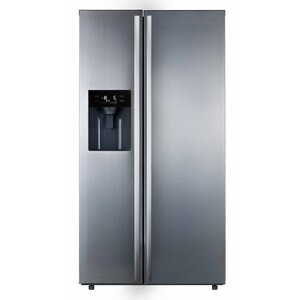 Exquisit Réfrigérateur/Congélateur 'Side by Side' | Distributeur de Glaçons | 349L/219L | 900x750x1790(h)mm Exquisit Réfrigérateur/Congélateur 'Side by Side' | Distributeur de Glaçons | 349L/219L | 900x750x1790(h)mm