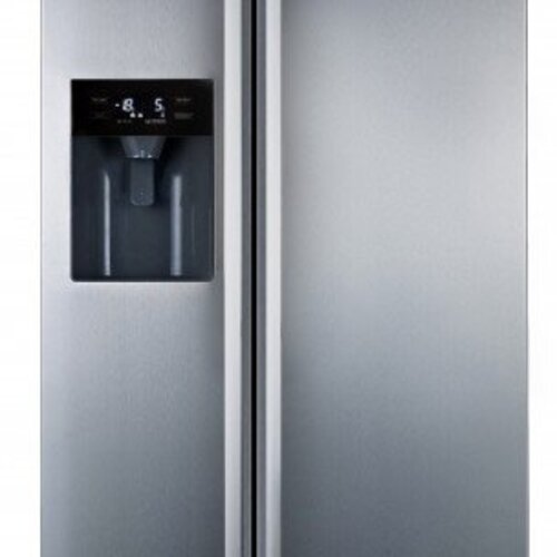 Exquisit Réfrigérateur/Congélateur 'Side by Side' | Distributeur de Glaçons | 349L/219L | 900x750x1790(h)mm