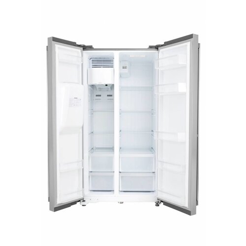 Exquisit Réfrigérateur/Congélateur 'Side by Side' | Distributeur de Glaçons | 349L/219L | 900x750x1790(h)mm