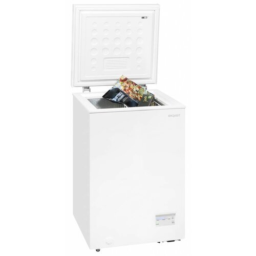 Exquisit Congélateur Blanc avec Paniers | Exquisit A+ | 100 Litres | 570x560x850(h)mm
