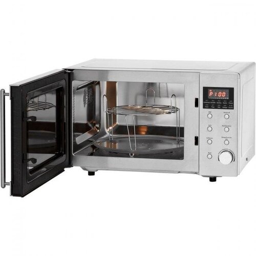 Exquisit Micro-onde | INOX look | 23L | 800-1200W | 410x490x290(h)mm