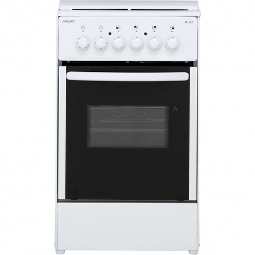 Exquisit Cuisinière | 4 Plaques | avec Four| Electrique | 500x550x850(h)mm