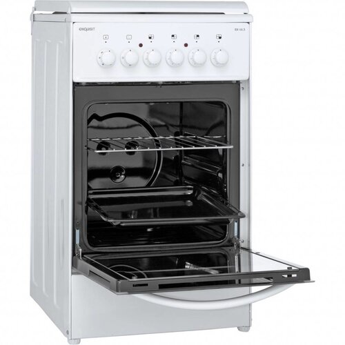 Exquisit Cuisinière | 4 Plaques | avec Four| Electrique | 500x550x850(h)mm