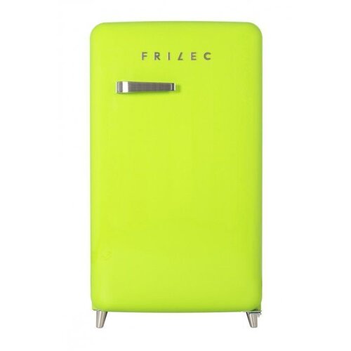 Frilec Réfrigérateur FRILEC A++ | Jaune Citron | 108 Litres | avec Surgélateur 13L | 540x620x980(h)mm