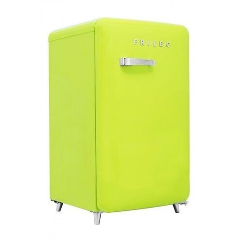 Frilec Réfrigérateur FRILEC A++ | Jaune Citron | 108 Litres | avec Surgélateur 13L | 540x620x980(h)mm