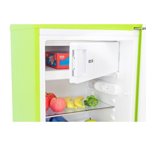 Frilec Réfrigérateur FRILEC A++ | Jaune Citron | 108 Litres | avec Surgélateur 13L | 540x620x980(h)mm