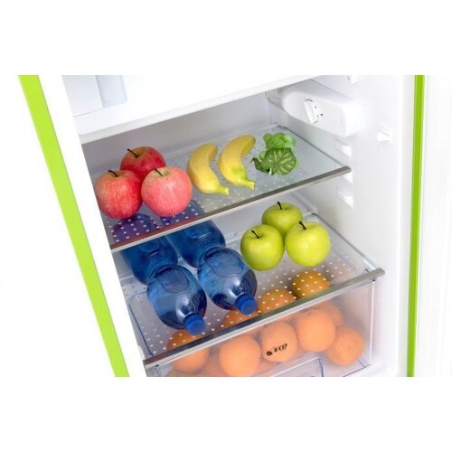 Frilec Réfrigérateur FRILEC A++ | Jaune Citron | 108 Litres | avec Surgélateur 13L | 540x620x980(h)mm