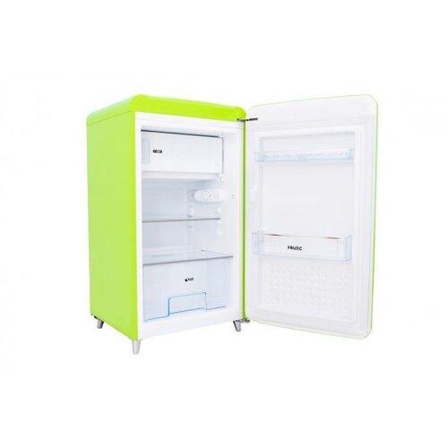 Frilec Réfrigérateur FRILEC A++ | Jaune Citron | 108 Litres | avec Surgélateur 13L | 540x620x980(h)mm
