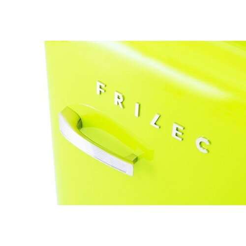 Frilec Réfrigérateur FRILEC A++ | Jaune Citron | 108 Litres | avec Surgélateur 13L | 540x620x980(h)mm