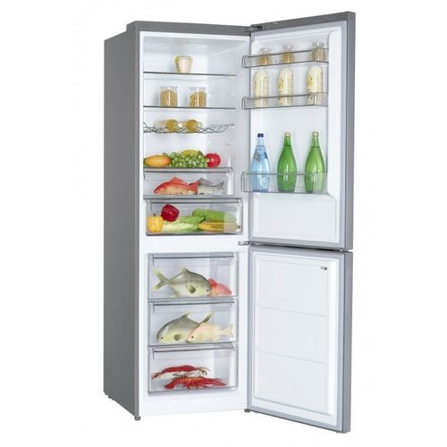 Frilec Réfrigérateur/Congélateur Inox A++ | 222L / 95L | 600x690x1850(h)mm