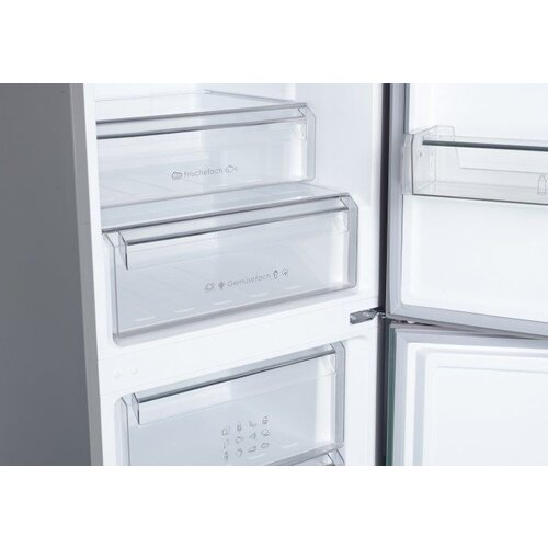 Frilec Réfrigérateur/Congélateur Inox A++ | 222L / 95L | 600x690x1850(h)mm