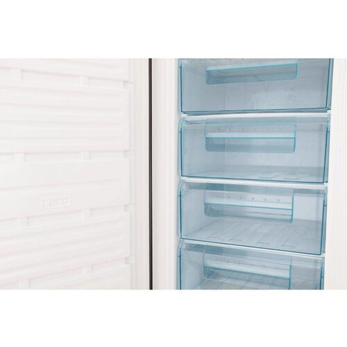 Frilec Congélateur Inox A++ |  212L | 7 Tiroirs Transparants |600x600x1700(h)mm