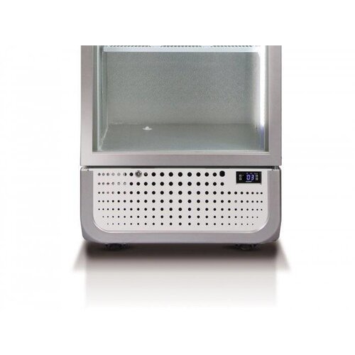 Husky Vitrine Réfrigérée | 485L | Blanc/| Argent | Eclairage LED | 650x719x1985(h)mm