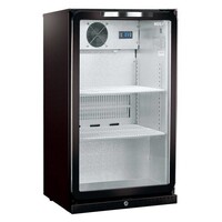 Arrière-Bar | Porte Simple | Noir | Subzero | 112L | Eclairage LED | 555x495x865(h)mm