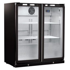 Husky Arrière-Bar | Portes Doubles | Noir | Subzero | 180L | Eclairage LED | 865x495x865(h)mm Husky Arrière-Bar | Portes Doubles | Noir | Subzero | 180L | Eclairage LED | 865x495x865(h)mm