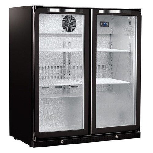 Husky Arrière-Bar | Portes Doubles | Noir | Subzero | 180L | Eclairage LED | 865x495x865(h)mm Husky Arrière-Bar | Portes Doubles | Noir | Subzero | 180L | Eclairage LED | 865x495x865(h)mm