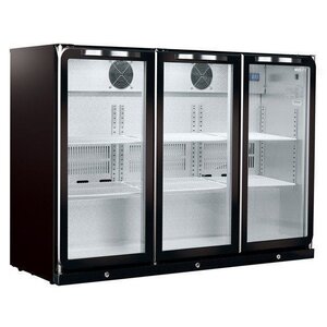 Husky Arrière-Bar | 3 Portes | Noir | Subzero 296L | Eclairage LED | 1350x495x865(h)mm Husky Arrière-Bar | 3 Portes | Noir | Subzero 296L | Eclairage LED | 1350x495x865(h)mm