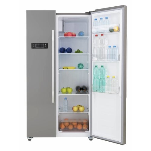 Frilec Réfrigérateur/Congélateur Américain INOX | 291 + 138L | Classe Energétique  A+ | 900x590x1770(h)mm