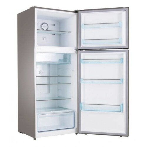 Frilec Réfrigérateur/Congélateur Inox-Look A+ | 330L + 95L | 700x670x1770(h)mm