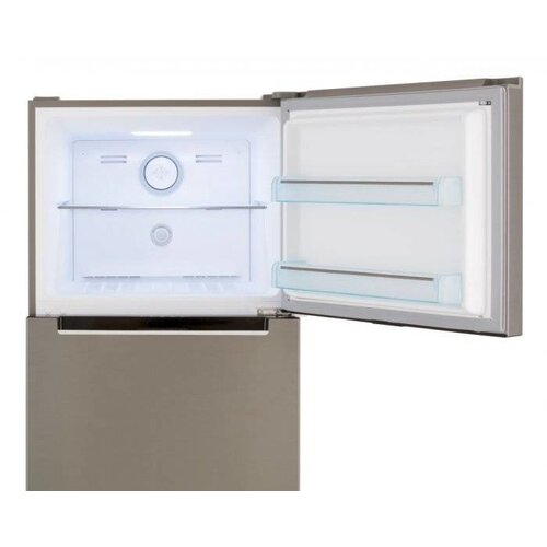 Frilec Réfrigérateur/Congélateur Inox-Look A+ | 330L + 95L | 700x670x1770(h)mm