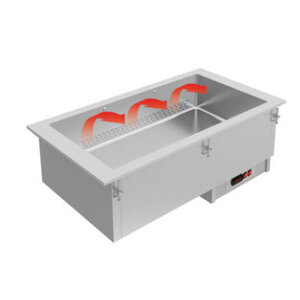 Diamond Elément Cuve Bain-Marie | "à sec" | Ventilé | 4x GN1/1 | 1440x610x405(h)mm Diamond Elément Cuve Bain-Marie | "à sec" | Ventilé | 4x GN1/1 | 1440x610x405(h)mm