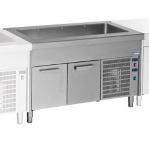 Diamond Elément cuve réfrigérée | 4x 1/1 GN | Armoire réfrigérée | 0.5 kW | 1500x800x(h)900mm