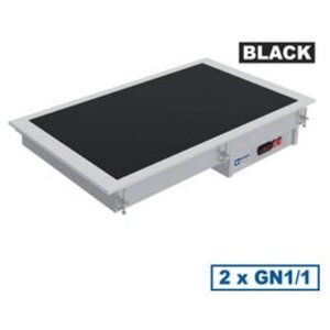 Diamond Elément vitrocéramique 2 x 1/1GN |790x610xh210mm